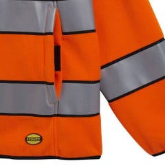 Sweat-shirt de travail haute visibilité PILE Diadora 20471:2013 3 Orange Fluo XXL 1