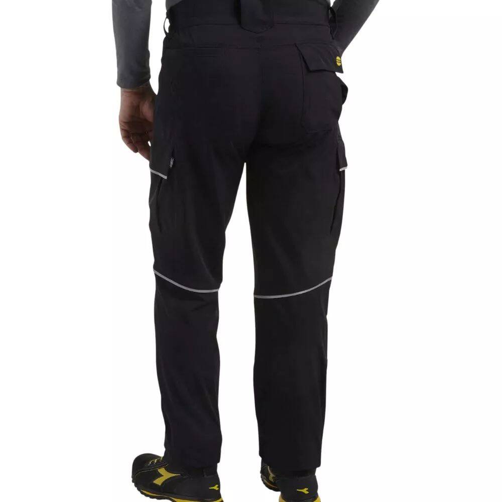 Pantalon de travail avec poches genouillères TECH PERFORMANCE Diadora Noir XXL 1
