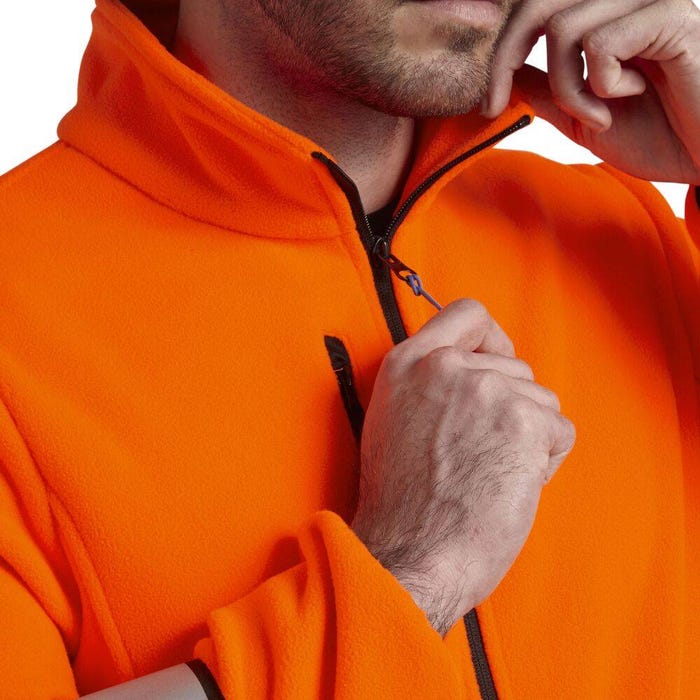 Sweat-shirt de travail haute visibilité PILE Diadora 20471:2013 3 Orange Fluo XL 3