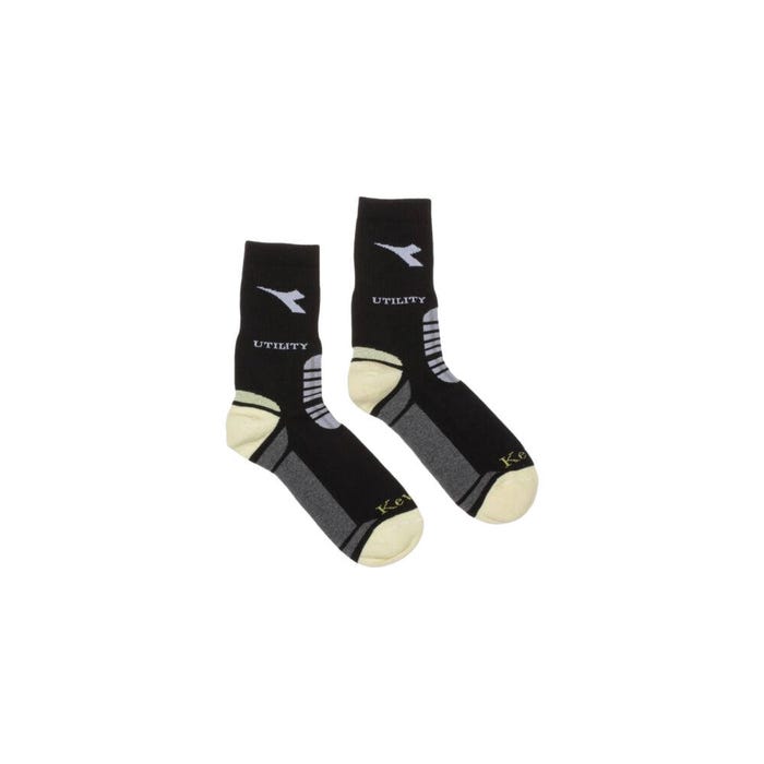 Chaussettes de travail Diadora TECH SUMMER Noir / Gris XL 0