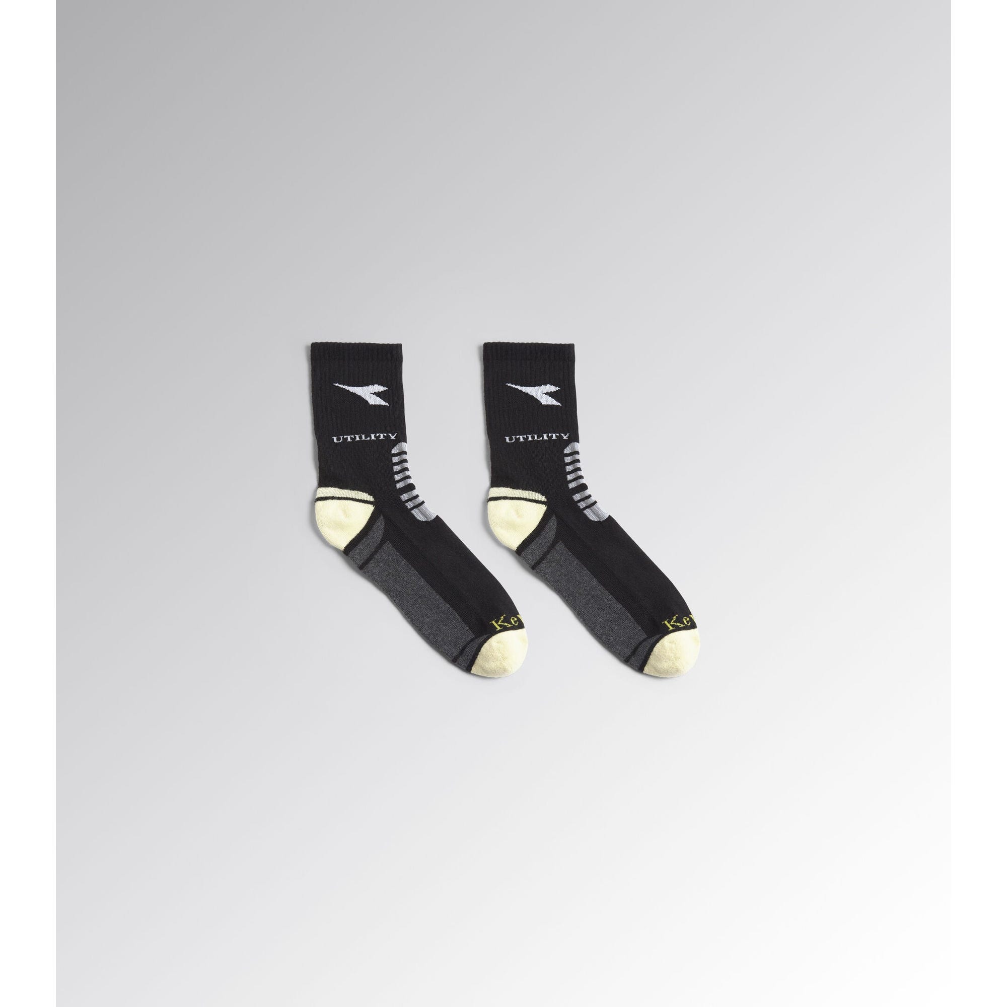 Chaussettes de travail Diadora TECH SUMMER Noir / Gris XL 3