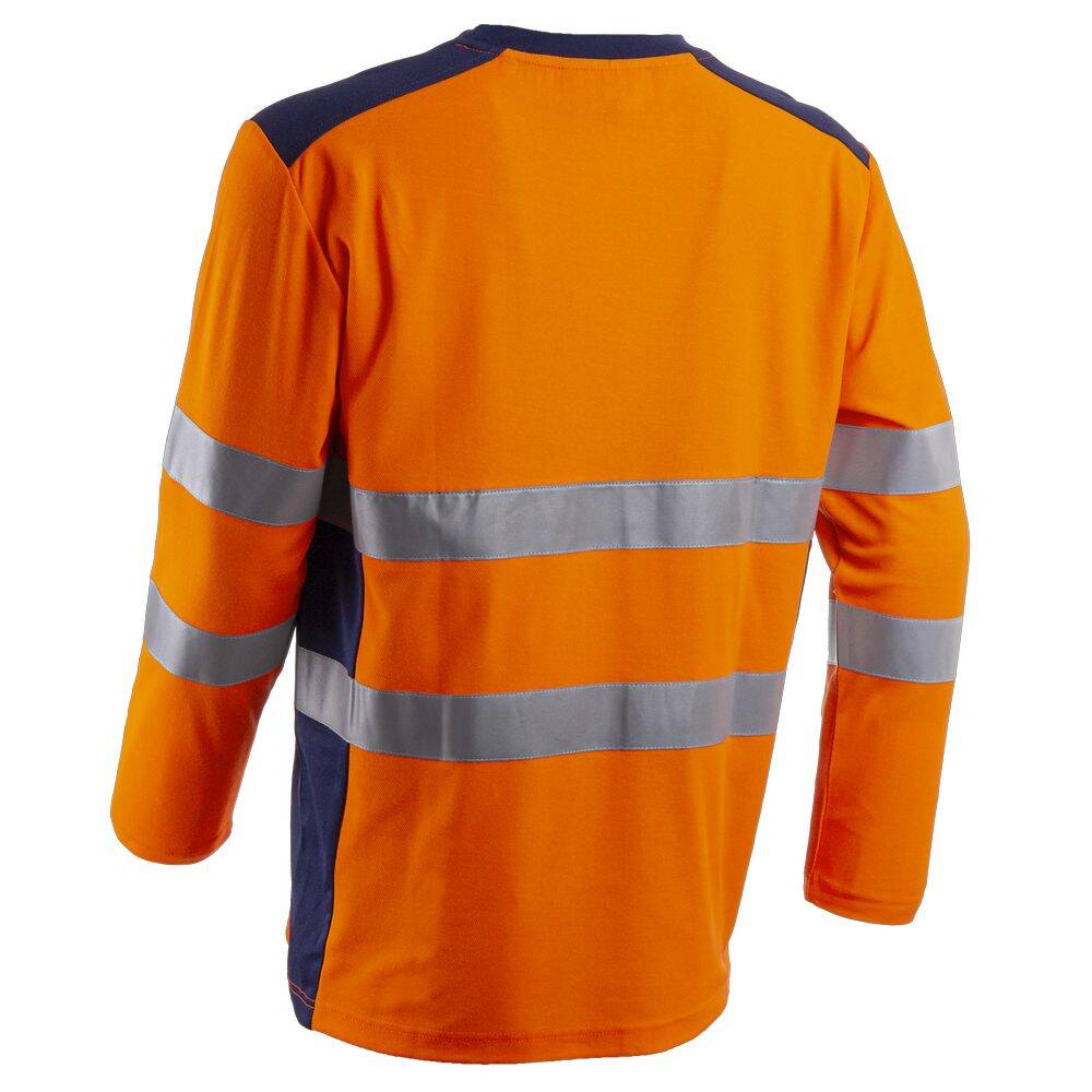 T-shirt de travail haute visibilité HV anti-UV Coverguard RIKKA Orange Fluo XL 1