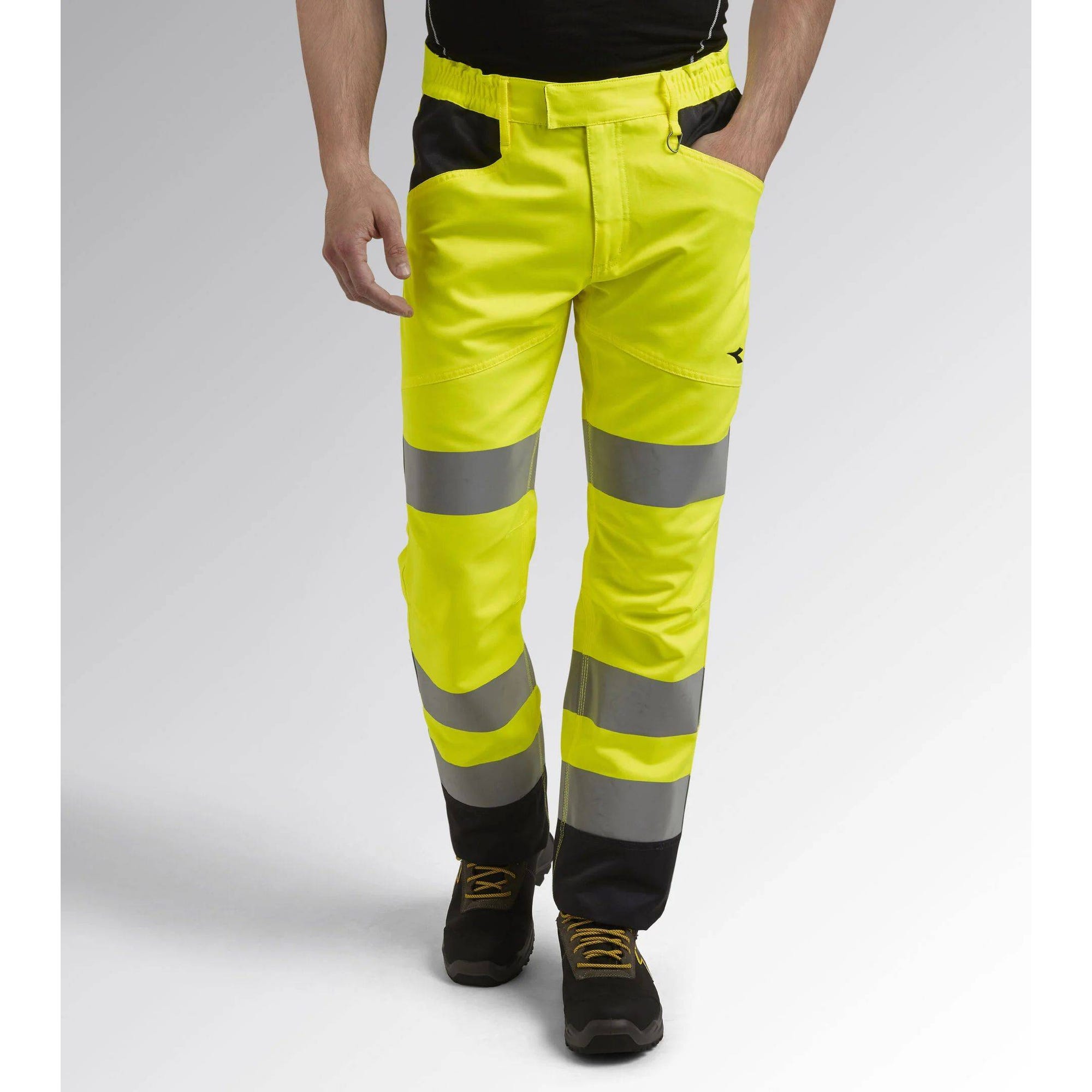 Pantalon de travail haute visibilité Diadora EN 20471:2013 2 Orange Fluo S 8