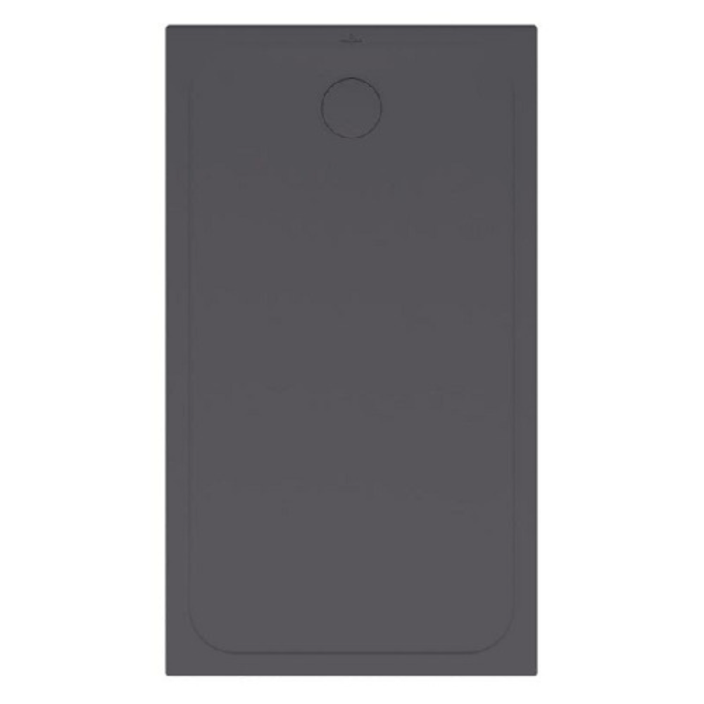 VILLEROY ET BOCH Receveur Lifetime plus ceramique rectangle, 140 x 90, ardoise