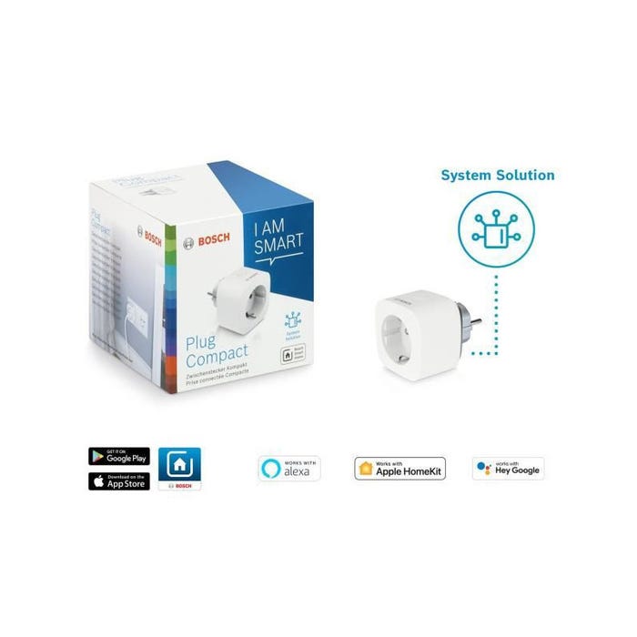 Prise connectee compacte BOSCH SMART HOME Livree sans controleur Smart Home 1