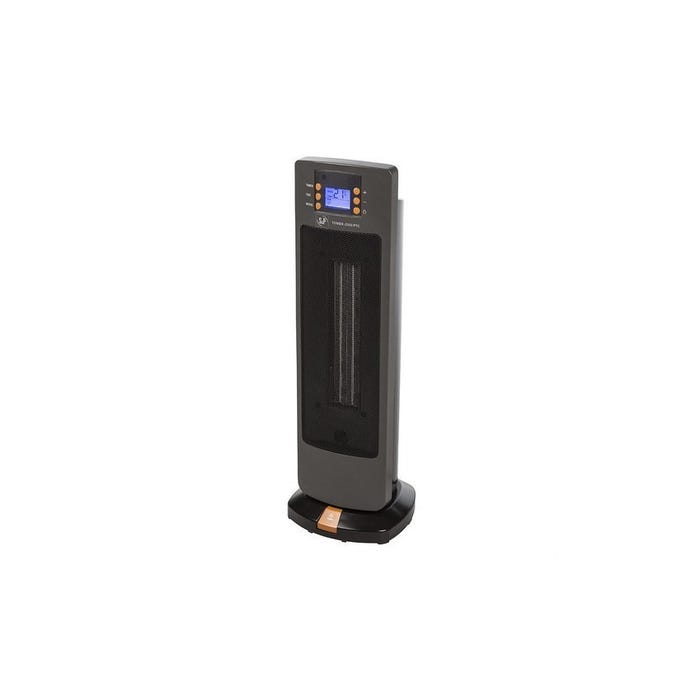 radiateur céramique - tour - 2000 watts - unelvent tower 2000 1