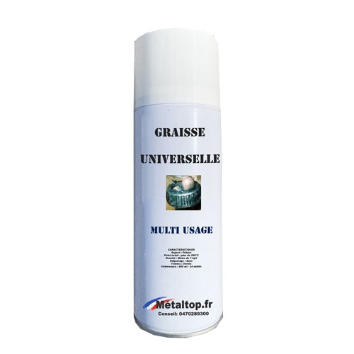 Graisse Universelle - Metaltop - - Bombe 400mL