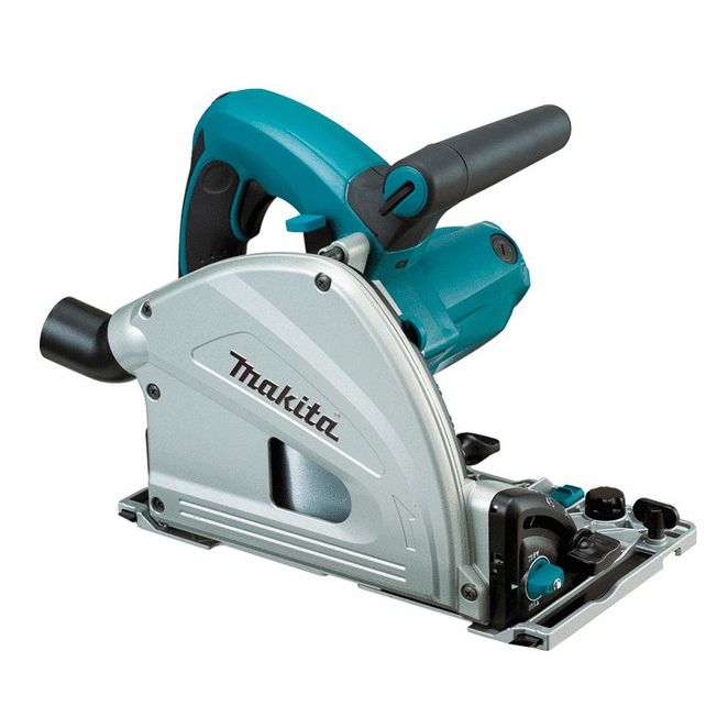 Scie plongeante 1300W + rail de guidage + coffret MAKPAC 4 - MAKITA - PROMOPACK8