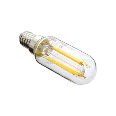 Ampoule à filament LED T26, culot E14, conso. 6,5W, Blanc chaud, Spéciale hotte et frigo 4