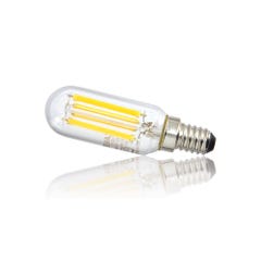 Ampoule à filament LED T26, culot E14, conso. 6,5W, Blanc chaud, Spéciale hotte et frigo 2
