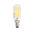 Ampoule à filament LED T26, culot E14, conso. 6,5W, Blanc chaud, Spéciale hotte et frigo