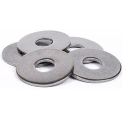 Sachet de rondelles plates Extra Large (LL) inox A4 - 10 pcs - 8 mm 0