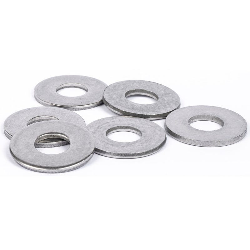Rondelles plates Large (L) inox A4 - 100 pcs - 6 mm 0