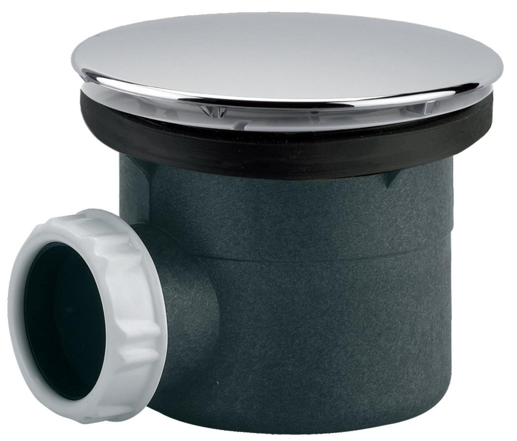 Bonde de receveur Ø 90 mm champignon ABS sortie horizontale Ø 120 mm - VALENTIN - 57150000000