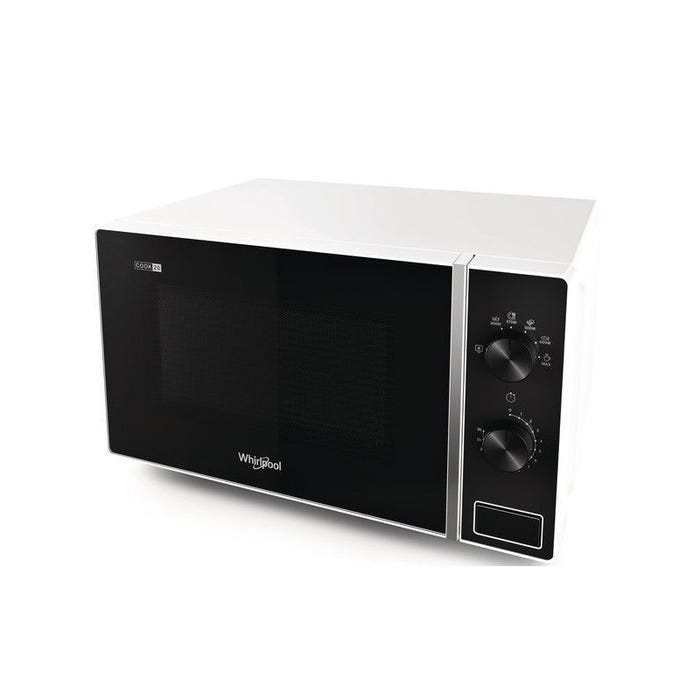 Micro-ondes pose libre 20L WHIRLPOOL 700W 32cm, MWP 101 W 2
