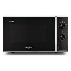 Micro-ondes pose libre 20L WHIRLPOOL 700W 32cm, MWP 101 W 5