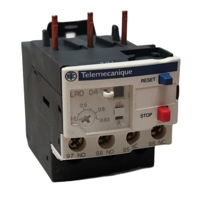 relais de protection thermique - pour contacteur tesys xxxxx - 0.40 à 0.63a - schneider electric lrd04 2