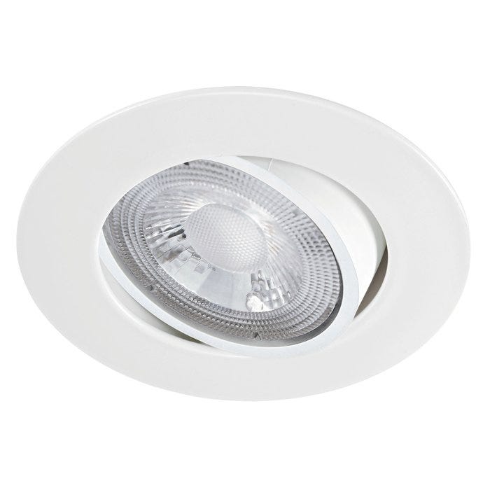 Spot encastré LED - MI6 - Aric - 5,5 W - 520 lm - 4000 K - Orientable - Blanc 0
