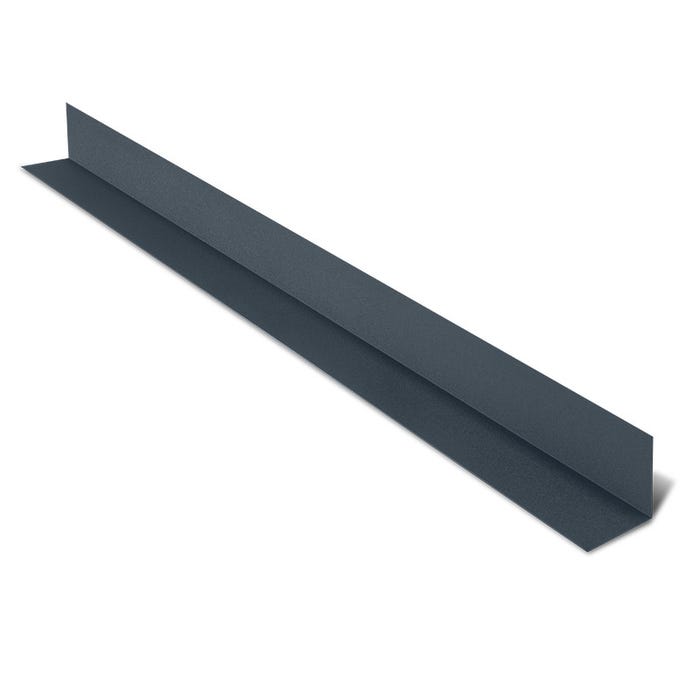Rive Contre Mur pour tôle tuile BACACIER Tuile R® | 1000 mm Longueur Anthracite mat 3