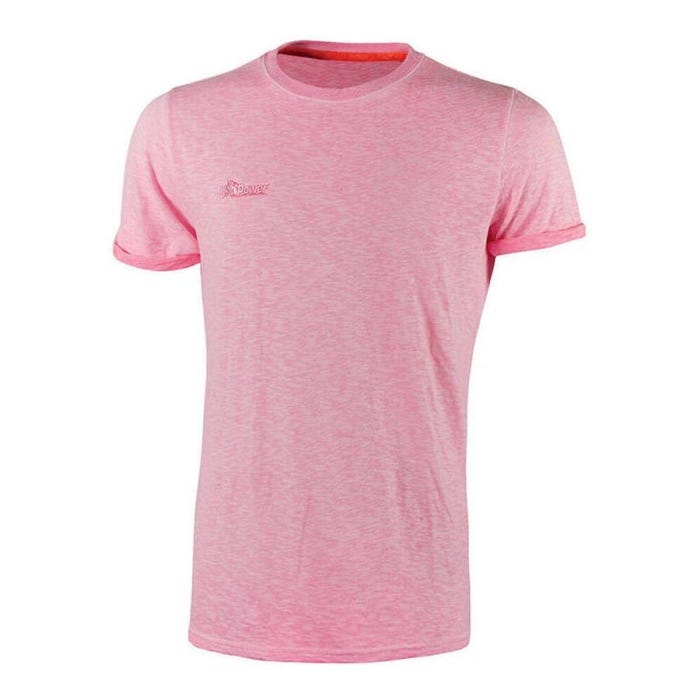 Tee-shirt manche courte FLUO Pink Fluo (Lot de 3) | EY195PF - Upower 5