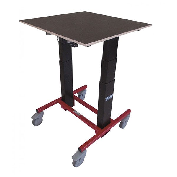 Table mobile et ergonomique - Dimensions plateau de 620 x 650mm - 300759 0