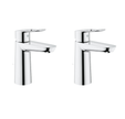 Lot de 2 Robinets lavabo Grohe BauLoop Taille M