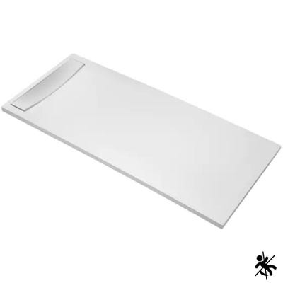 Receveur antidérapant 170 x 80 JACOB DELAFON Flight Neus acrylique rectangle blanc