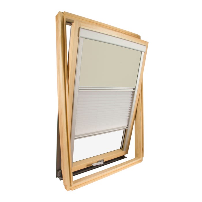 Store Duo pour Velux ® SK06 - Beige 0