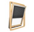Store isolant pour fenêtre de toit Velux ® Gris anthracite - Code dimension UK08