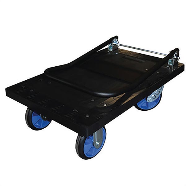 Chariot roulant plastique - 4 roues pneumatiques - Charge max. 300kg - CP30RG 1