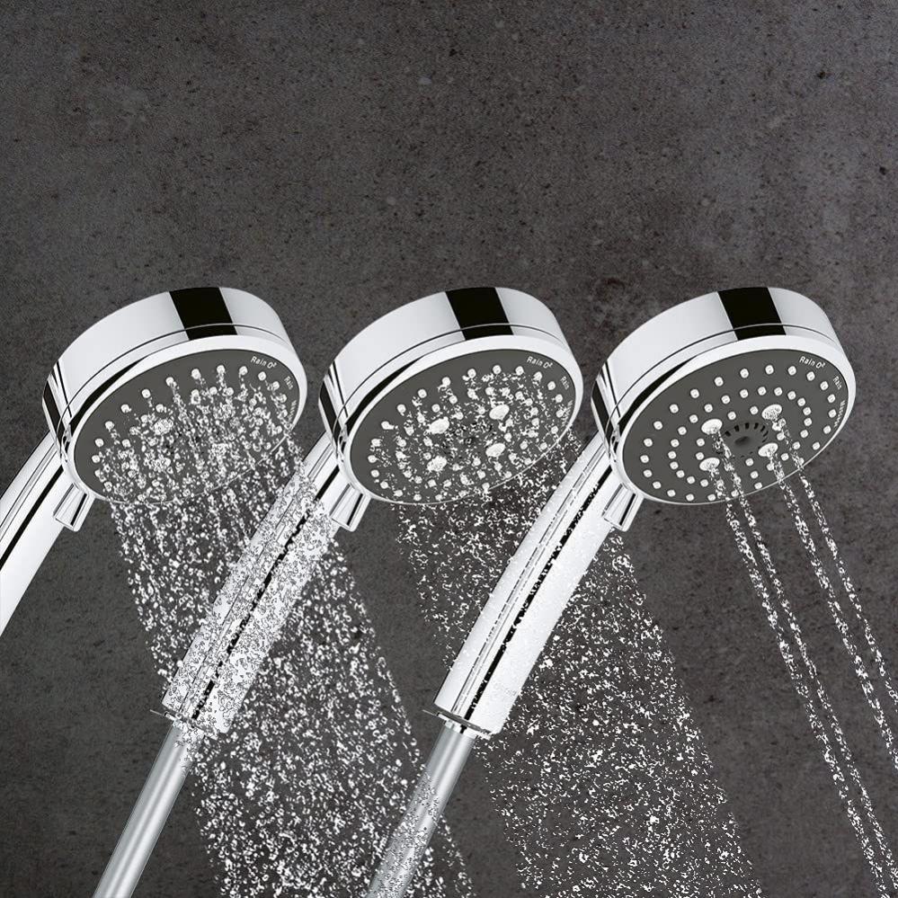 Pommeau de douche GROHE Quickfix Vitalio Comfort 100 3 jets Chromé