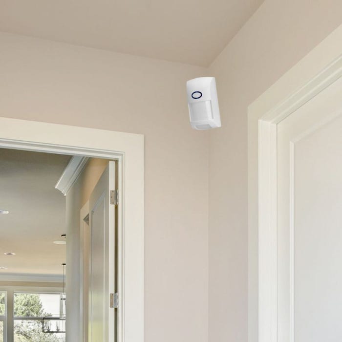 Kit Alarme maison connectée sans fil WIFI Box internet et GSM Futura noire Smart Life - Lifebox - KIT animal 5 2
