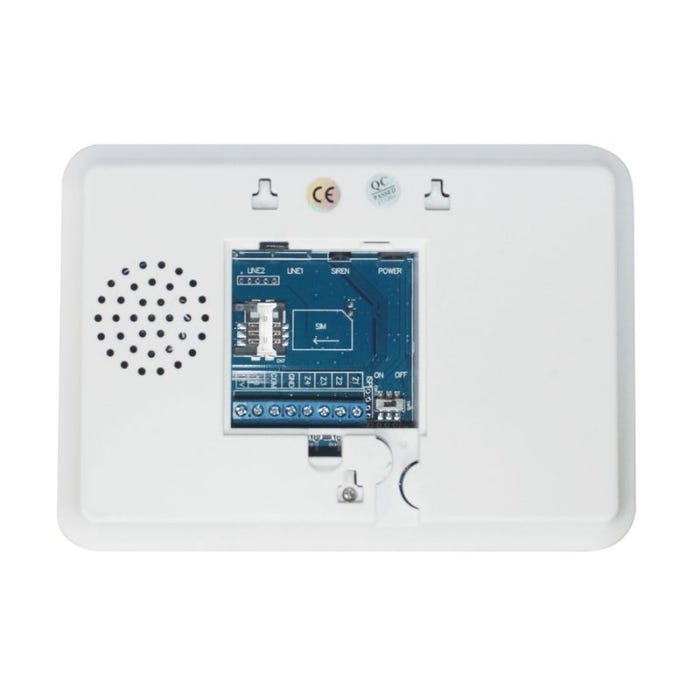 Kit Alarme maison connectée sans fil WIFI Box internet et GSM Futura noire Smart Life - Lifebox - KIT animal 3 4