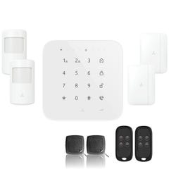 Alarme maison wifi et gsm 4g sans fil connectée casa- kit 2 0