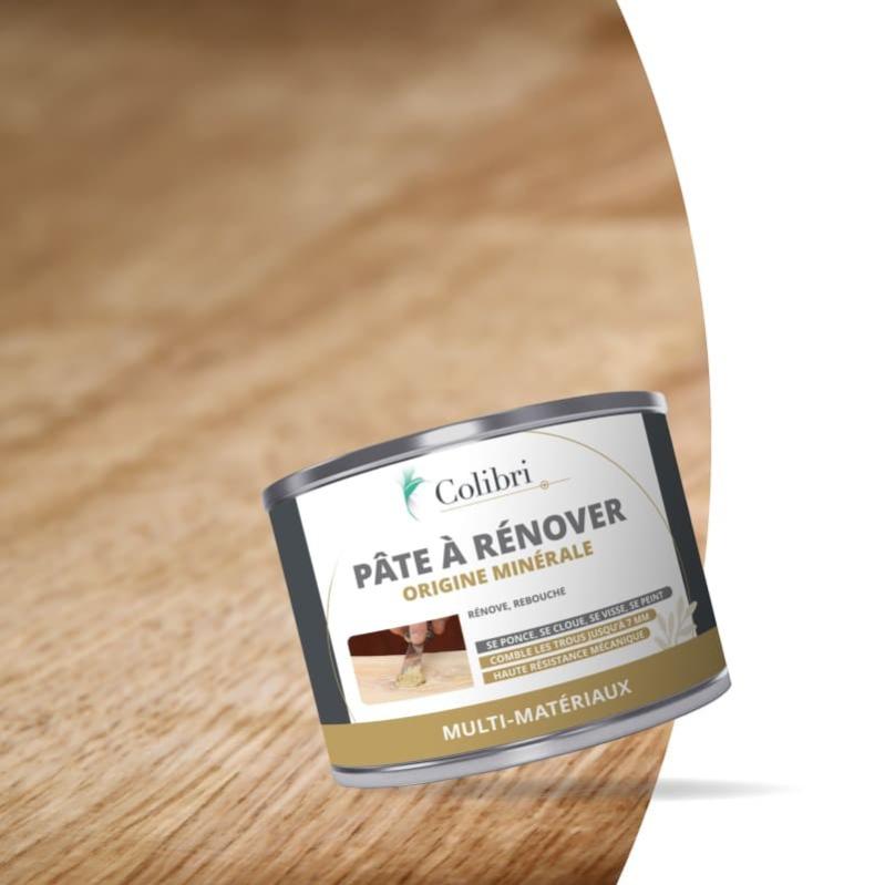 Pâte à rénover multi-matériaux, poudre blanche, 0,5kg