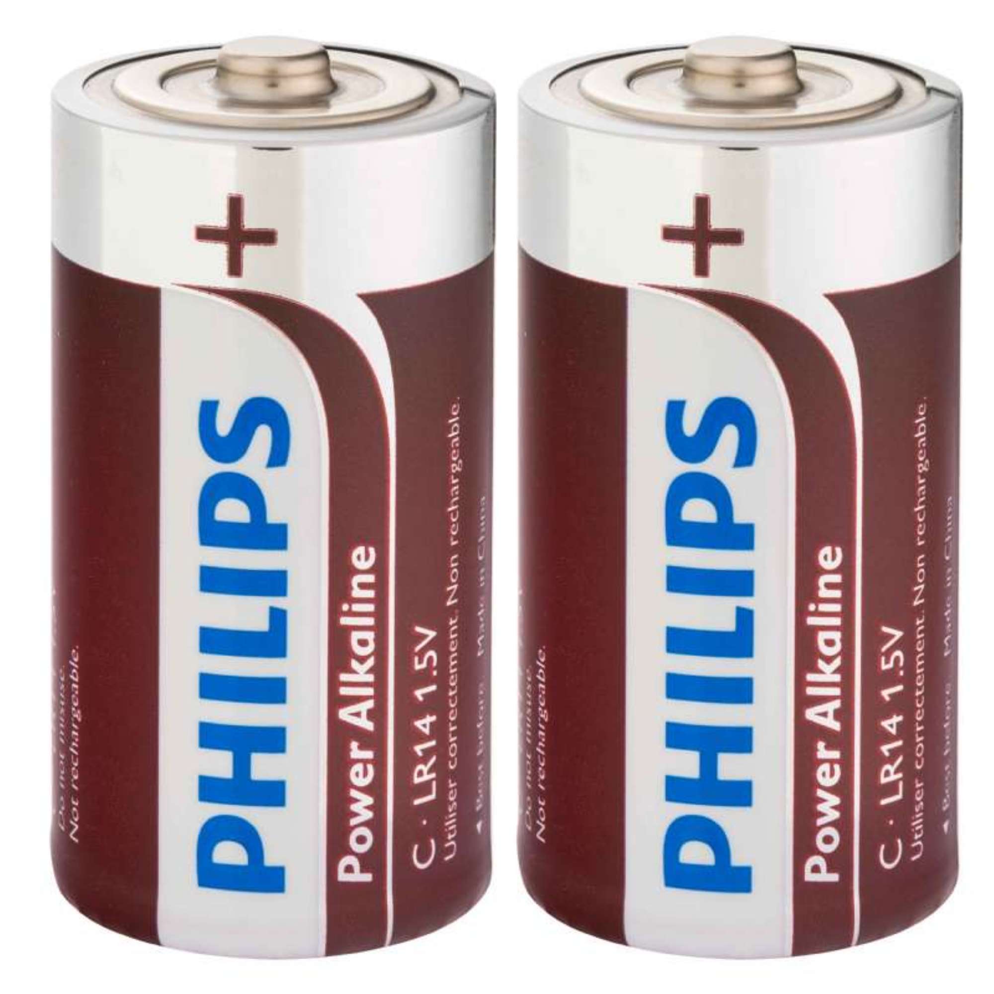 Pile philips lr14 c alcaline 2pcs