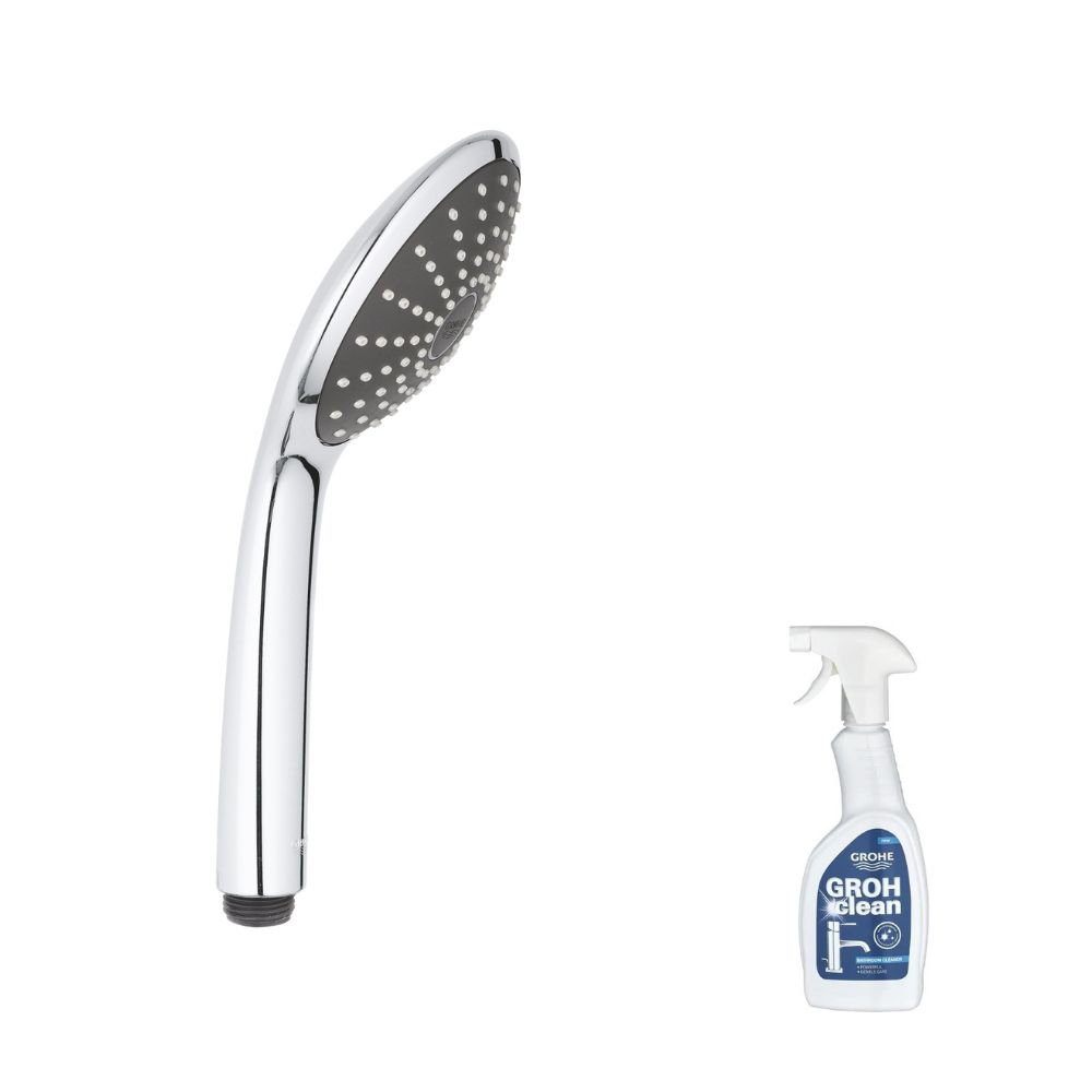 Douchette à main 1 jet Vitalio Joy 110 Mono Grohe Quickfix + nettoyant Grohclean