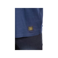 T-shirt renforcé RICA LEWIS - Homme - Taille XL - Coton bio - Bleu - WORKTS