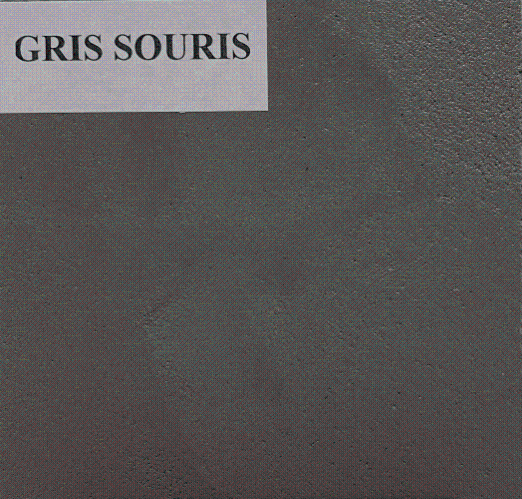 Nuancier plaquette Béton Ciré GRIS SOURIS