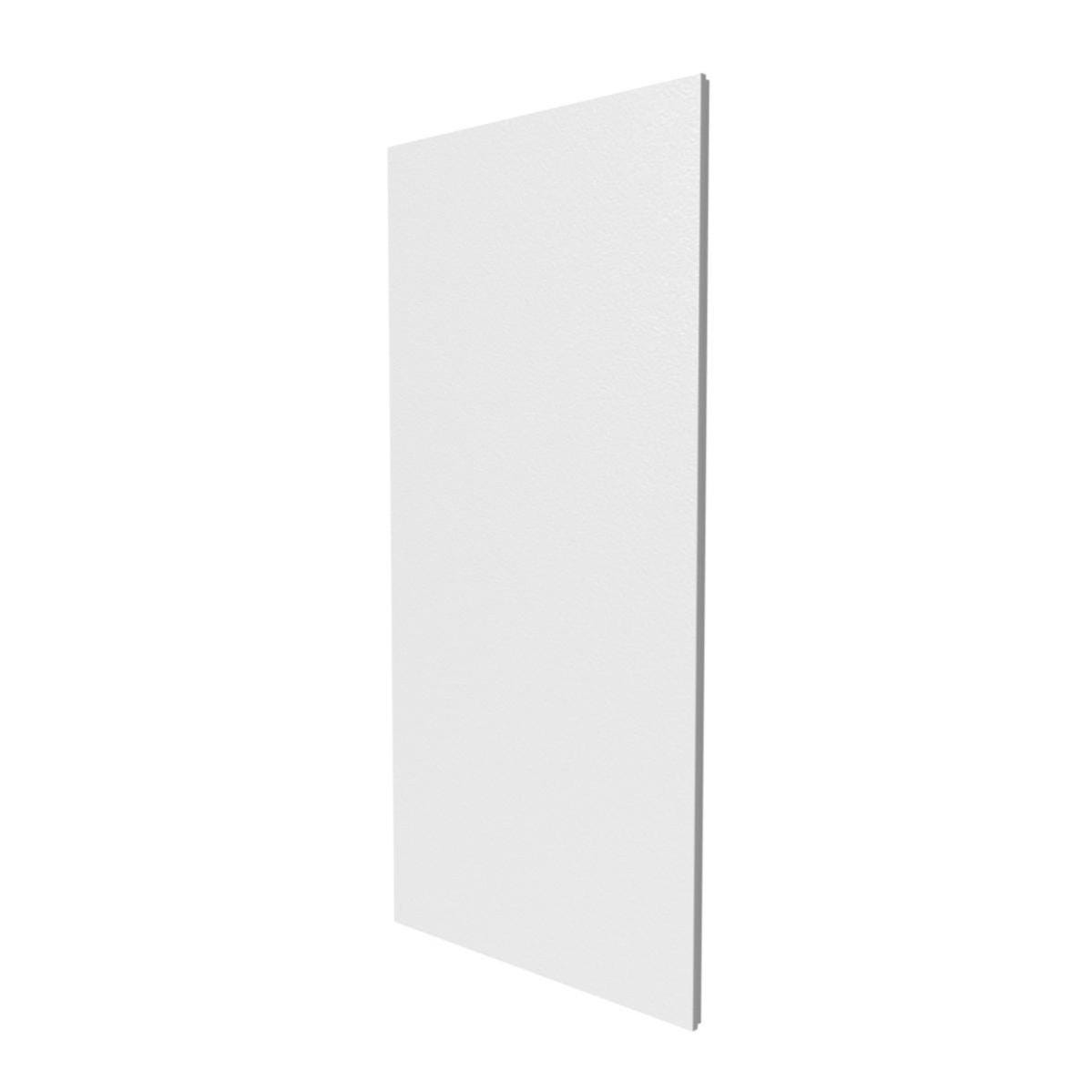 Porte en blanc pour bac encastré 2x13 modules - Finition saillie - H. hors-tout 1195 mm 0