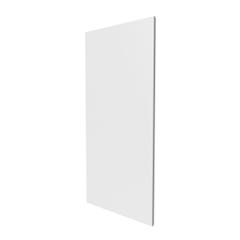 Porte en blanc pour bac encastré 2x13 modules - Finition saillie - H. hors-tout 1195 mm