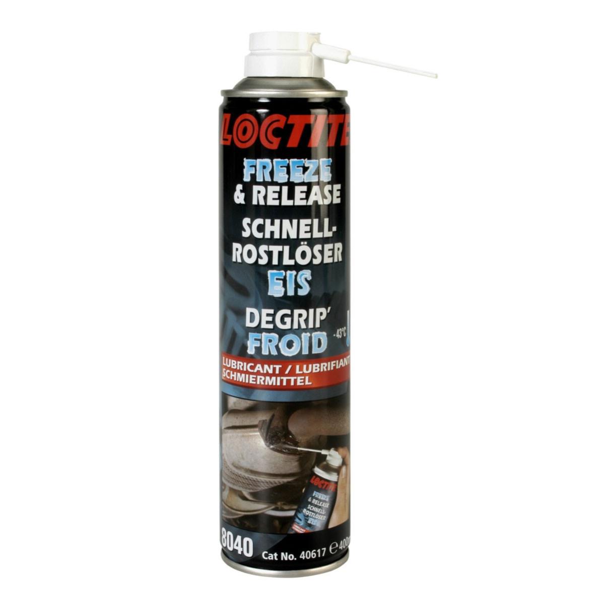 LOCTITE 8040 PROFESSIONNEL DEGRIPPANT A FROID CHOC THERMIQUE -43 DEGRIP' FROID