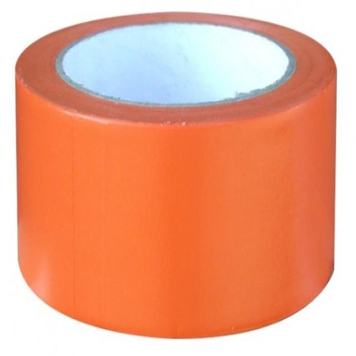 Ruban adhésif toilé orange 50 mm x 33 m - 1 rouleau adhésif TECPLAST pour  fixer les