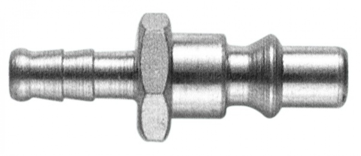 2 raccords cannelés à embout rapide mâle (Ø int. 8 mm)