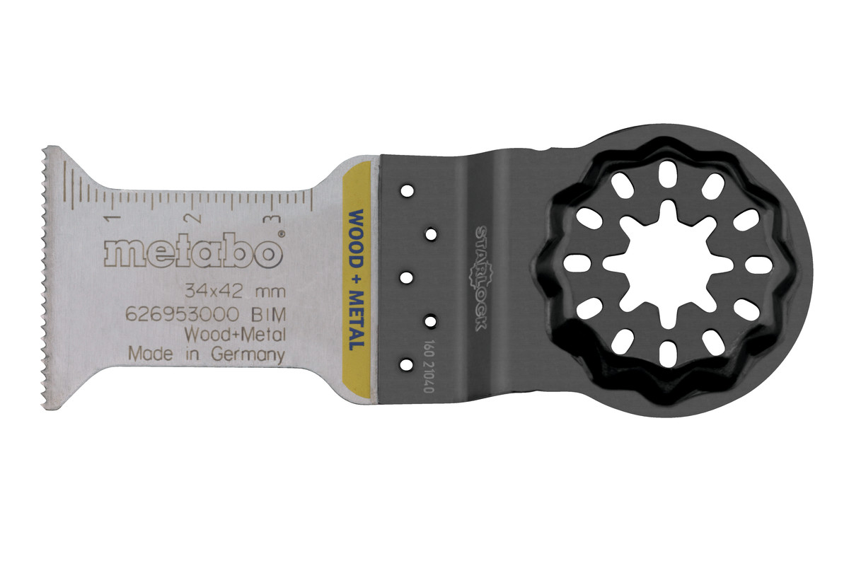 5 lames 28 mm (bois + métal) BiM pour multitool