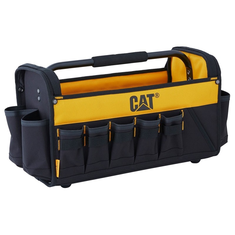 Sac à outils 12L Caterpillar Polyester / PVC 1 poche intérieure 16 poches extérieures