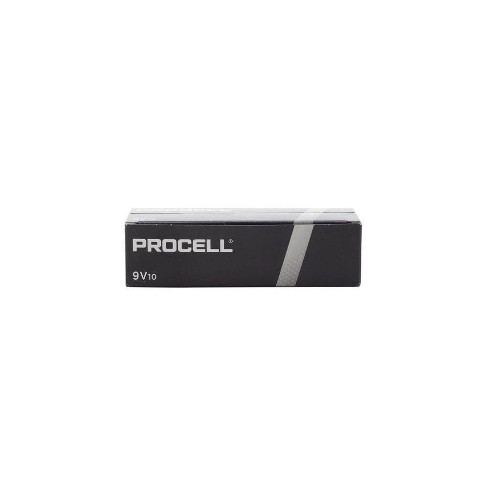 10 Piles alcalines Procell 6LR61 (9V) DURACELL 3