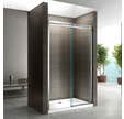 ALIX Porte de douche coulissante H. 200 cm en verre 8 mm transparent largeur 100 cm