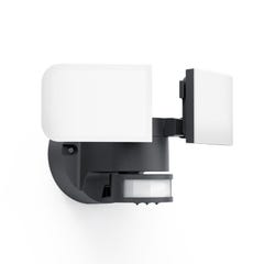 Xanlite - Projecteur 2 têtes noir à détecteur de mouvements orientable et désactivable, 2800 Lumens, Blanc froid - PR2T2800D 0