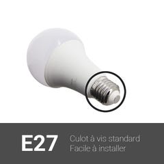 Xanlite - Lot de 10 Ampoules LED A60, culot E27, 14,2W cons. (100W eq.), lumière blanc neutre - RPACK10ME1521GCW 3